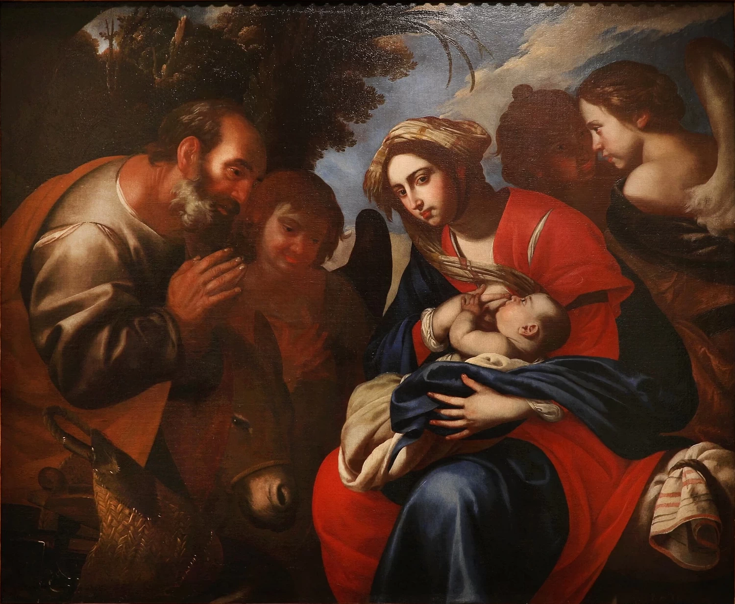 Riposo nella fuga in Egitto - Palazzo Arnone, Cosenza